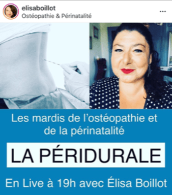 Live d'Elisa Boillot sur instagram, Châteaubourg, Julie Allemand